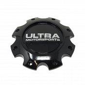 89-9799FBK / Ultra Gloss Black Dually Front Bolt-On Center Cap