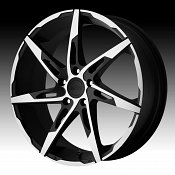 American Racing AR900 Satin Black Machined Custom Rims Wheels