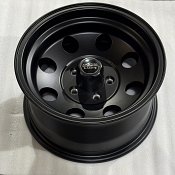 AR1725865B / American Racing AR172B Baja Satin Black 15x8 5x4.5 -19mm BL1