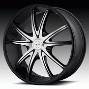 American Racing AR897 897 Gloss Black Machined Custom Rims Wheel