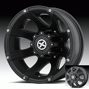 ATX Series AX189 189 Ledge Dually Teflon® Black Custom Rims Whee