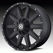 ATX Series AX805 805 Force Matte Black Custom Rims Wheels