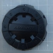 PC156-A-C / Advanti Racing Black Bolt-On Center Cap