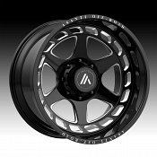 Asanti Off Road AB816 Gloss Black Milled Custom Wheels Rims