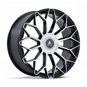 Asanti Black Label ABL51 Envoy Machined Gloss Black Custom Wheels