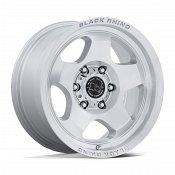 Black Rhino SOL Machined Silver Custom Wheels