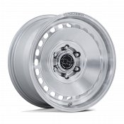 Black Rhino Basin FFT Machined Silver Custom Wheels