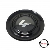 C-XLC695/696-FB-LF / Lexani LF Floating Gloss Black Snap In Cap