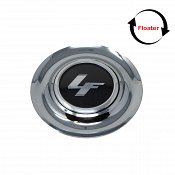 C-XLC695/696C-LF / Lexani Mugello & Wraith XL-C Floating Chrome Snap In Cap