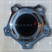 CAP-028B / Maas 028B Chrome Bolt-On Center Cap / DISCONTINUED