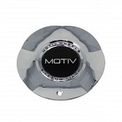 CAP-439-C24 / Motiv Gloss Black Bolt On Center Cap