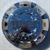 CAP-723C / Gear Alloy Chrome Bolt-On Center Cap