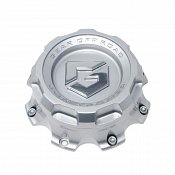 CAP-8L2-SC21 / Gear Alloy Gloss Silver Bolt-On Center Cap