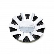 CAP-914MBF / Cruiser Alloy 914MBF Spartan Machined Black Bolt On Center Cap