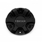 CAP-920MBF / Cruiser Alloy 920MB Iconic FWD Bolt On Black Center Cap