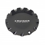 CAP-924MB / Crusier Alloy 924MB Stiletto Gloss Black Bolt On Center Cap