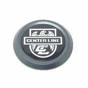 CAP-CLR6K / Center Line Gunmetal Snap-In Center Cap