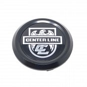 CAP-CLR6X / Center Line Satin Black Snap-In Center Cap