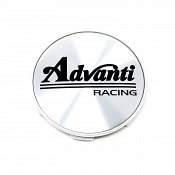 CAPB2S / Advanti Racing Silver Snap In Center Cap