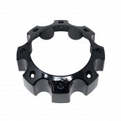 CAPOE8GB / Helo Gloss Black 8-Lug OE Bolt-On Center Cap