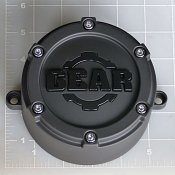 CAP-6L-M14 / Gear Alloy Satin Black Bolt-On Center Cap