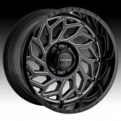 Center Line 846BM Quake Gloss Black Milled
