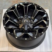 D54620001747 / Fuel D546 Assault Matte Black Milled 20x10 8x170 -18mm BL1