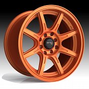 Drifz 308OR Spec-R Gloss Orange Custom Wheels Rims