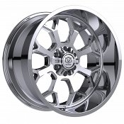 Edge Off Road 301C Chrome Custom Truck Wheels
