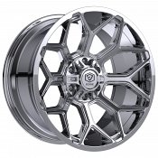 Edge Off Road 302C Chrome Custom Truck Wheels