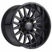 Edge Off Road 305BM Gloss Black Milled Custom Truck Wheels