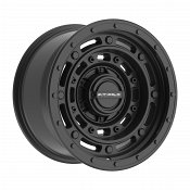 Fittipaldi Off Road FT107 Satin Black Custom Truck Wheels