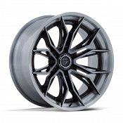 Fuel Mutiny FC404BT Brushed Black Custom Truck Wheels