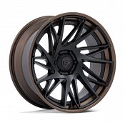 Fuel Dynamo FC405 Matte Black Bronze Custom Truck Wheels