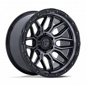 Fuel Surge FC881BT Machined Black GTCC Custom Truck Wheels
