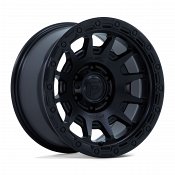 Fuel Fortress FC884 Matte Black Custom Truck Wheels