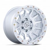 Fuel Fortress FC884 Machined Silver Custom Truck Wheels