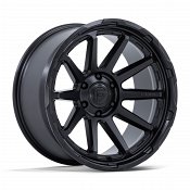 Fuel Circuit FC887 Matte Black Custom Truck Wheels