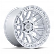 Fuel Rail FC890 Machined Silver Custom Truck Wheels