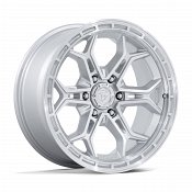 Fuel Heathen FC896 Machined Silver Custom Truck Wheels