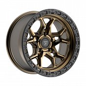 Fittipaldi Off Road FT112 Satin Bronze Custom Truck Wheels