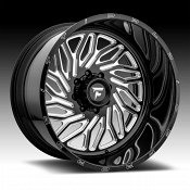 Fittipaldi Offroad Forged FTF13 Gloss Black Milled Custom Wheels Rims