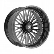 Fittipaldi Off Road FTF505 Gloss Black Milled Forged Truck Wheels