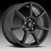 Focal 422SB F-007 Satin Black Custom Wheels Rims