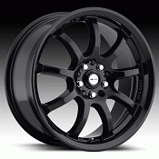 Focal F09 F-09 169 Gloss Black Custom Rims Wheels