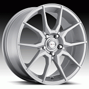 Focal 424 Notch Silver Custom Rims Wheels