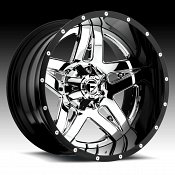 Fuel Full Blown D243 2pc Chrome Black