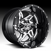 Fuel Rocker D272 2pc Chrome Black
