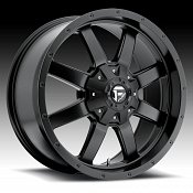 Fuel Frontier D545 Matte Black Custom Truck Wheels Rims