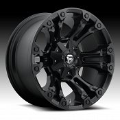 Fuel Vapor D560 Matte Black Custom Truck Wheels Rims